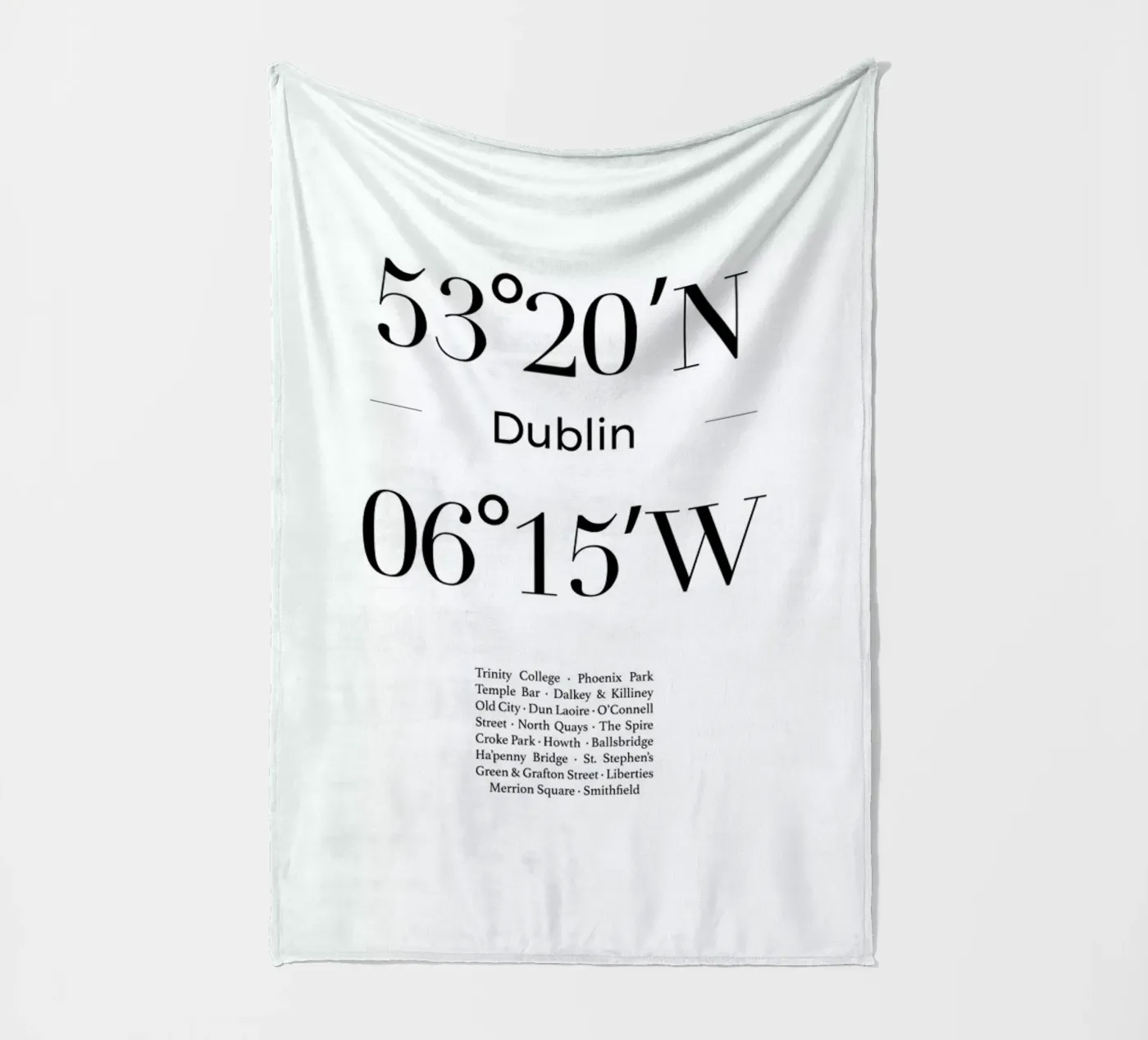 Dublin Fleecedecke von Studio One