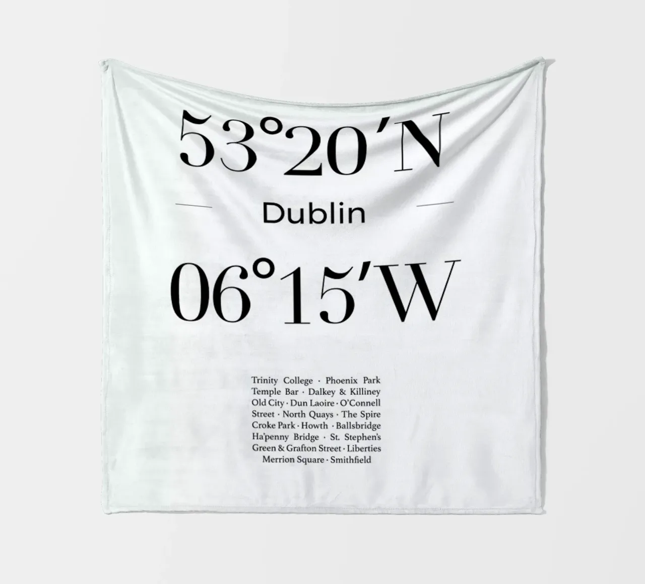 Dublin Fleecedecke von Studio One