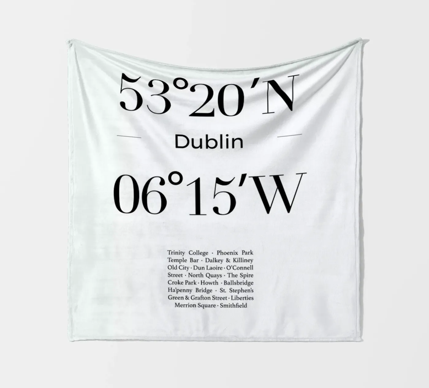 Dublin Fleecedecke von Studio One