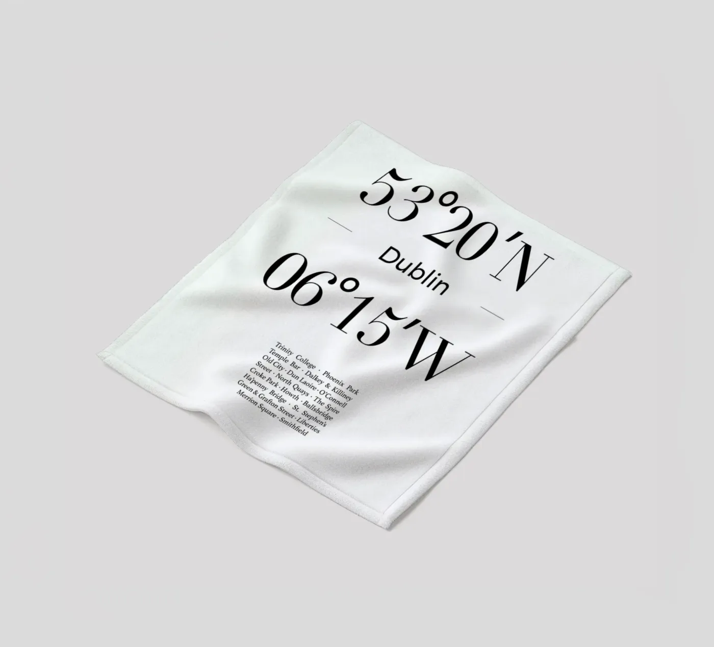 Dublin Fleecedecke von Studio One