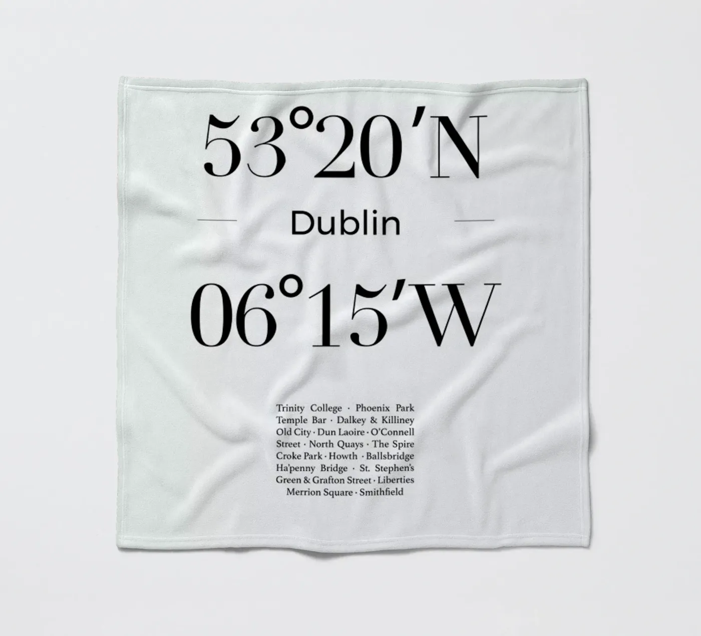 Dublin Fleecedecke von Studio One