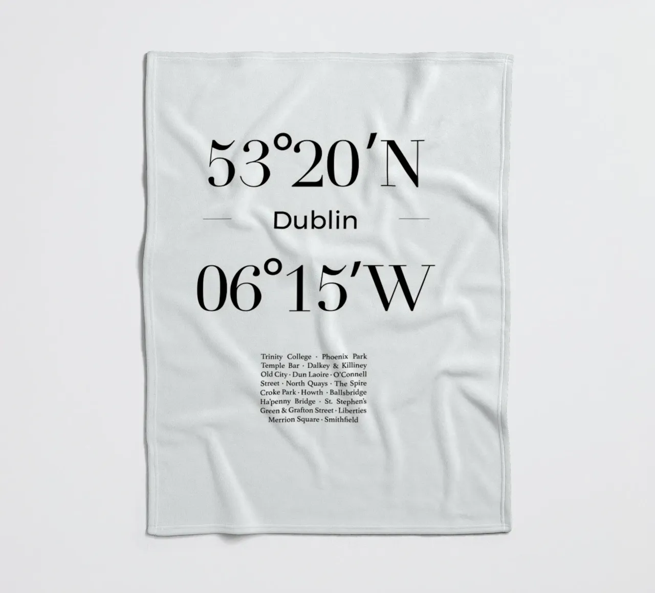 Dublin Fleecedecke von Studio One