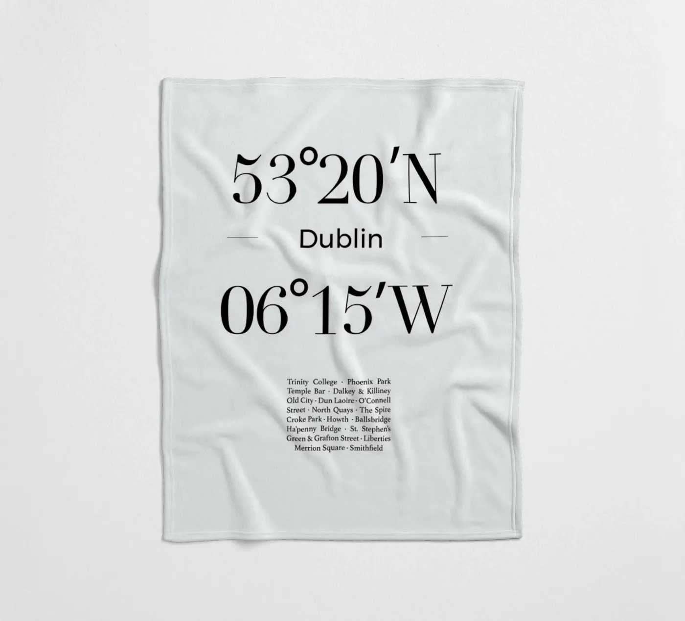 Dublin Fleecedecke von Studio One