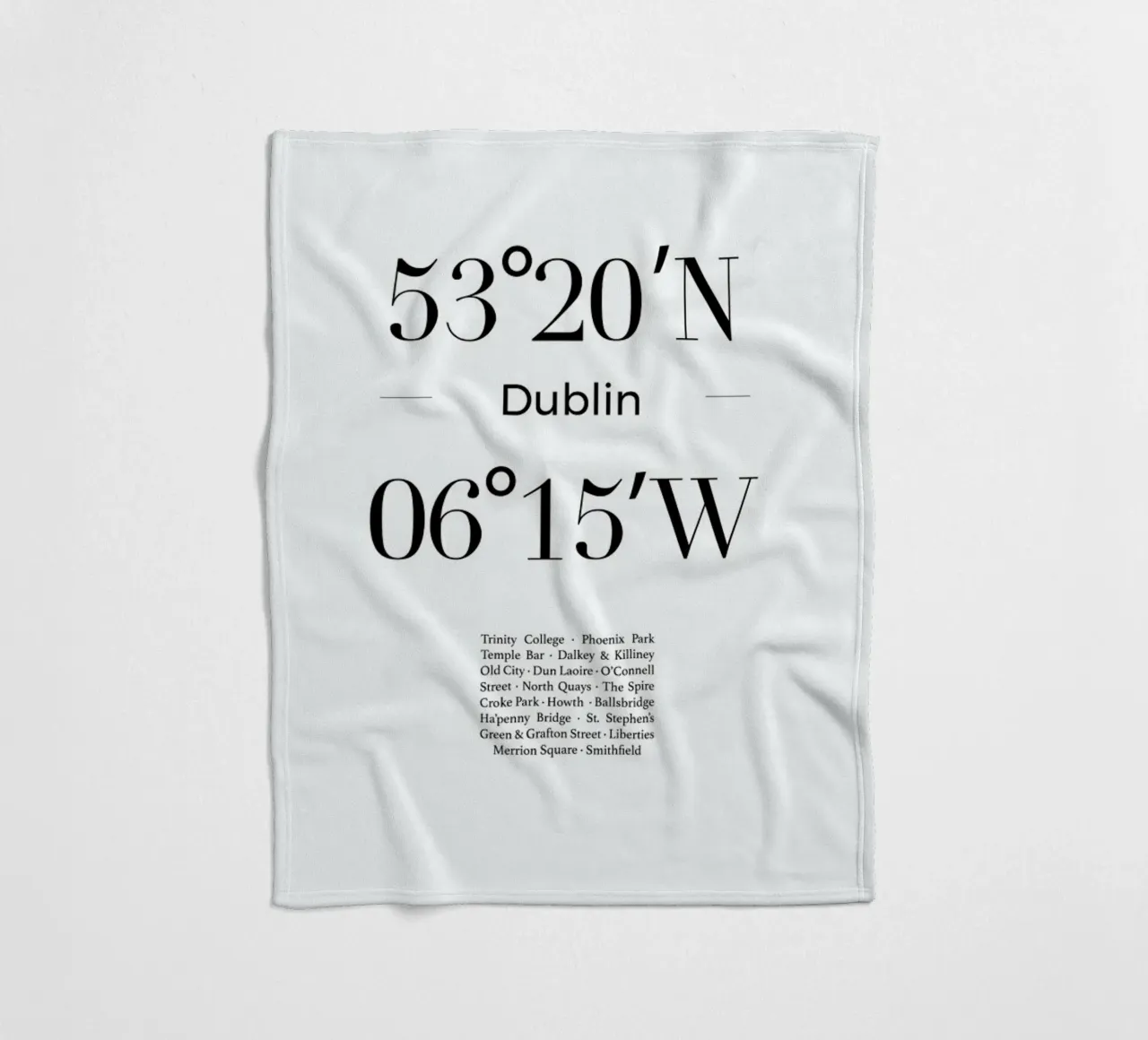 Dublin Fleecedecke von Studio One