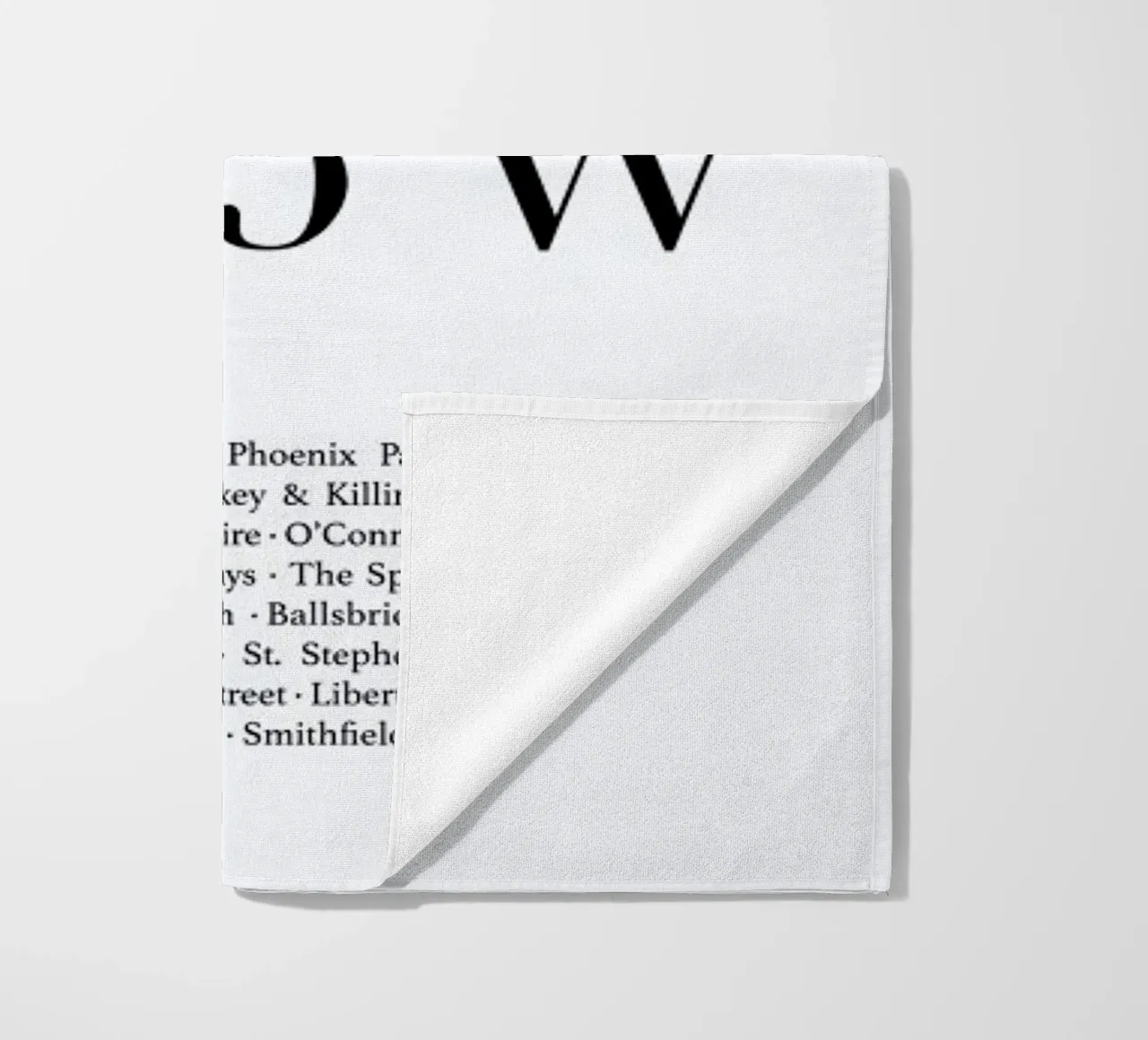 Dublin beach towel by Studio One