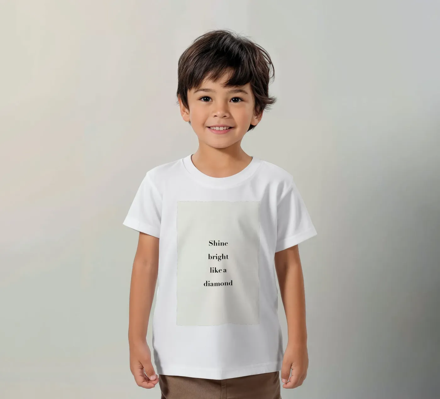 Shine Bright kinder t-shirt van Studio One