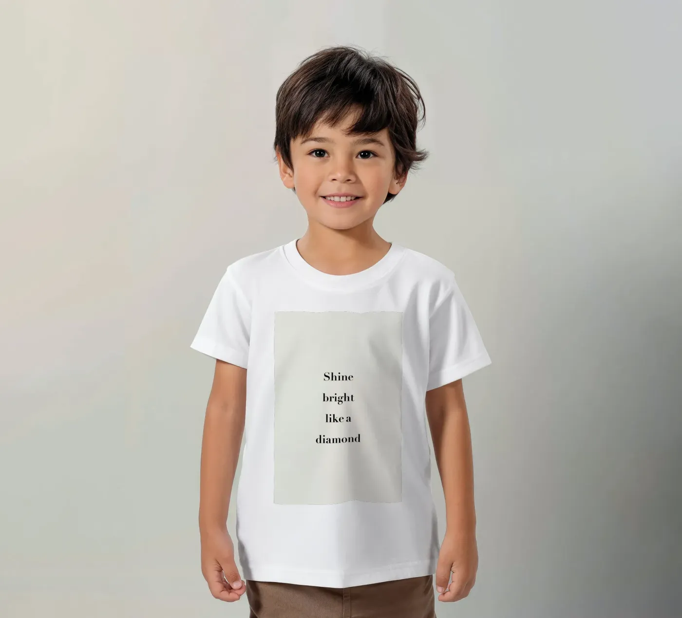 Shine Bright kinder t-shirt van Studio One