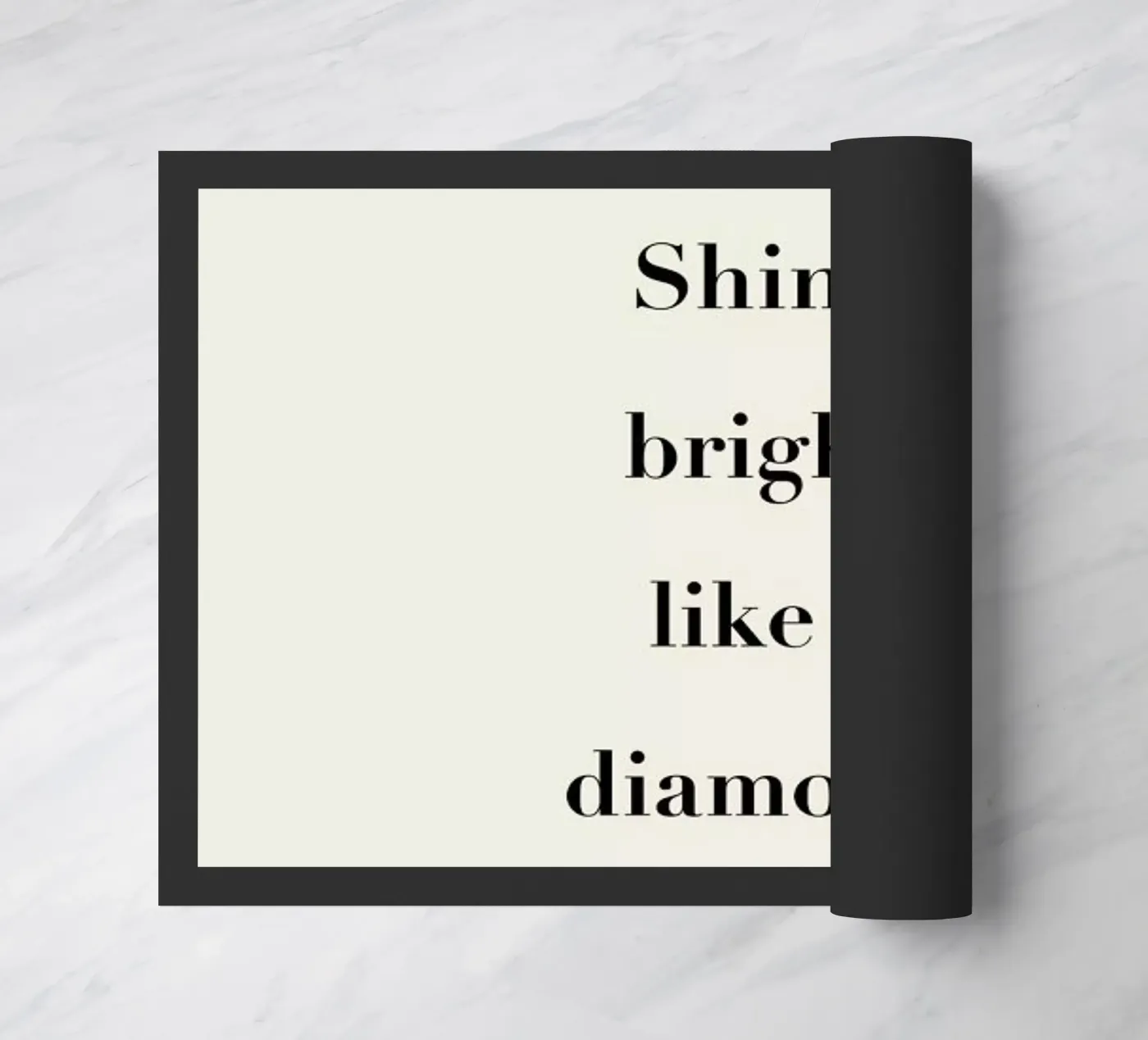 Shine Bright Fußmatte von Studio One