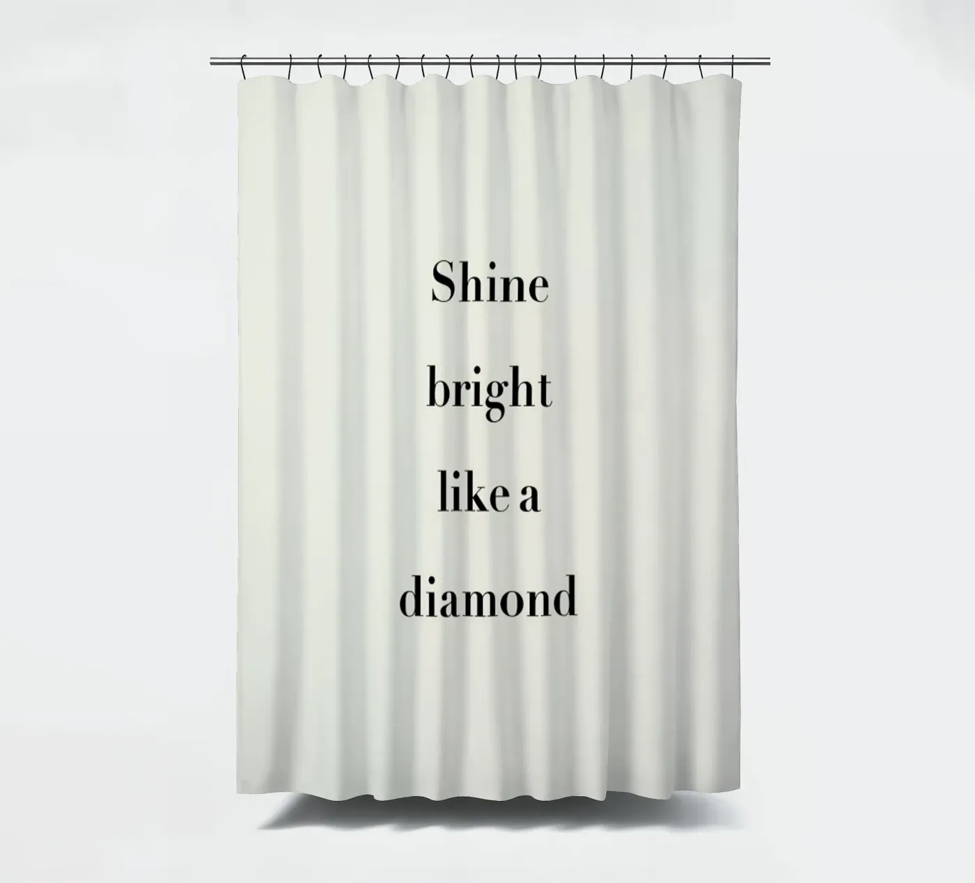 Shine Bright Duschvorhang von Studio One