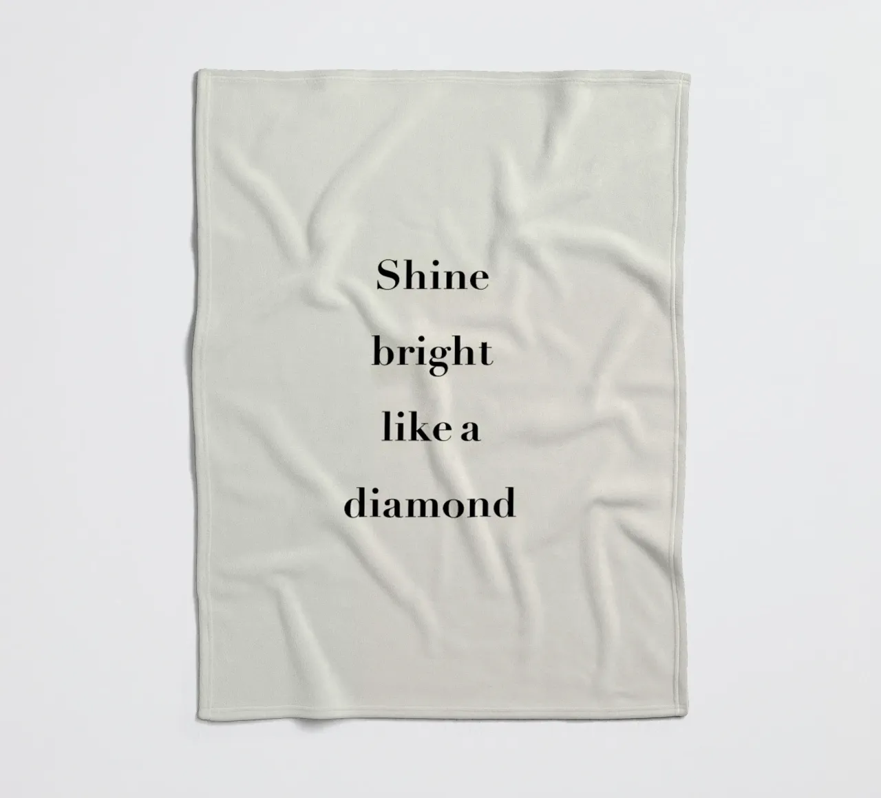 Shine Bright Fleecedecke von Studio One