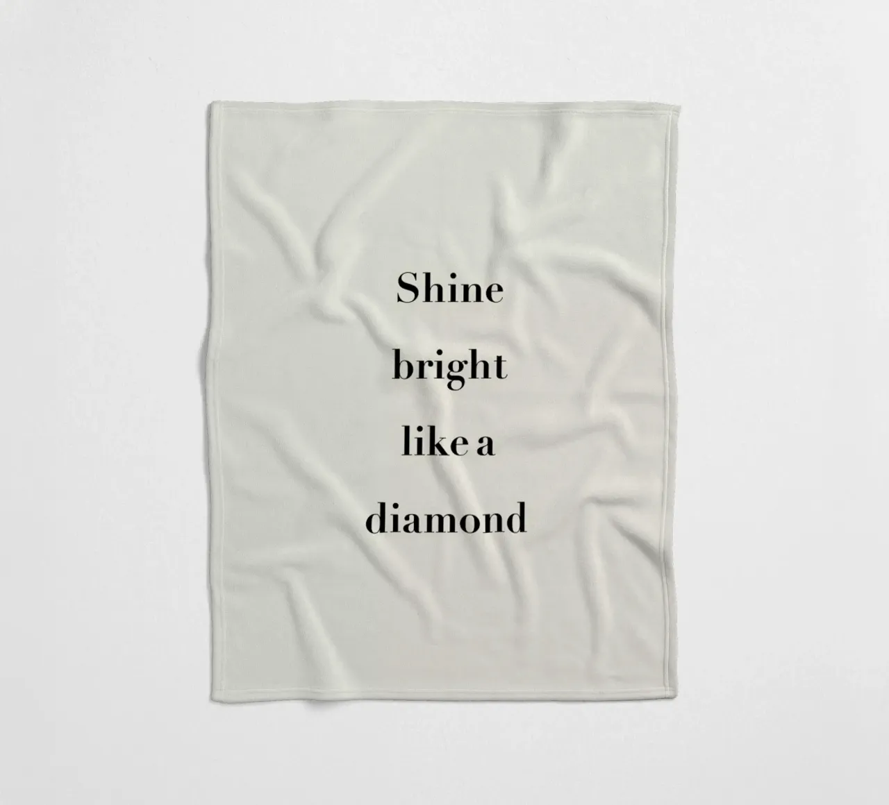 Shine Bright Fleecedecke von Studio One