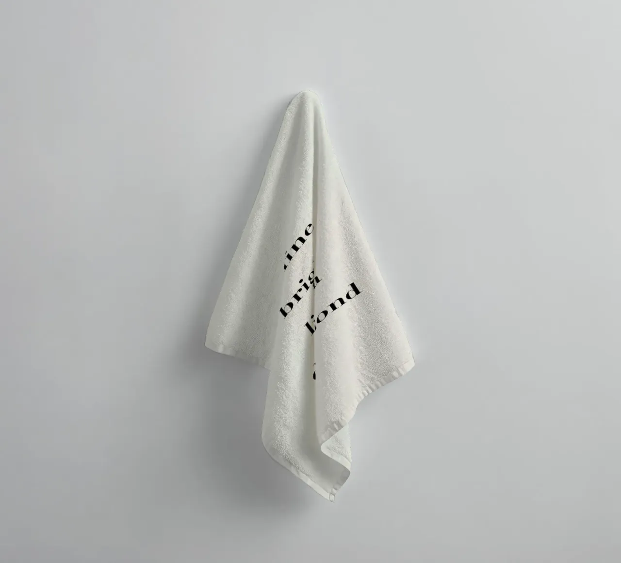 Shine Bright towel by Studio One