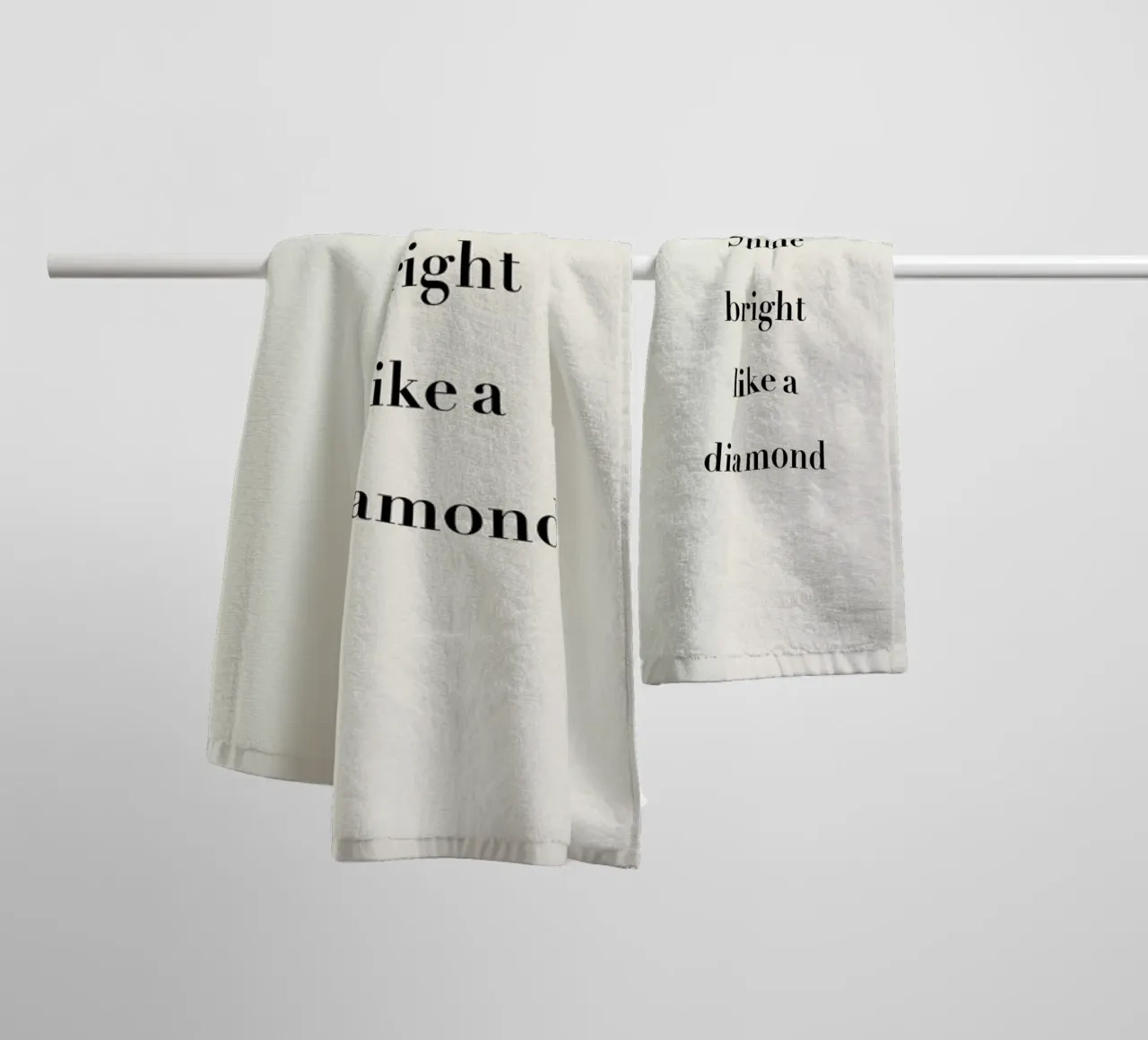 Shine Bright towel by Studio One