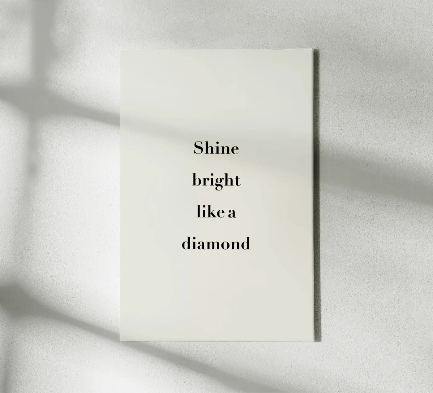 Shine Bright toile de Studio One