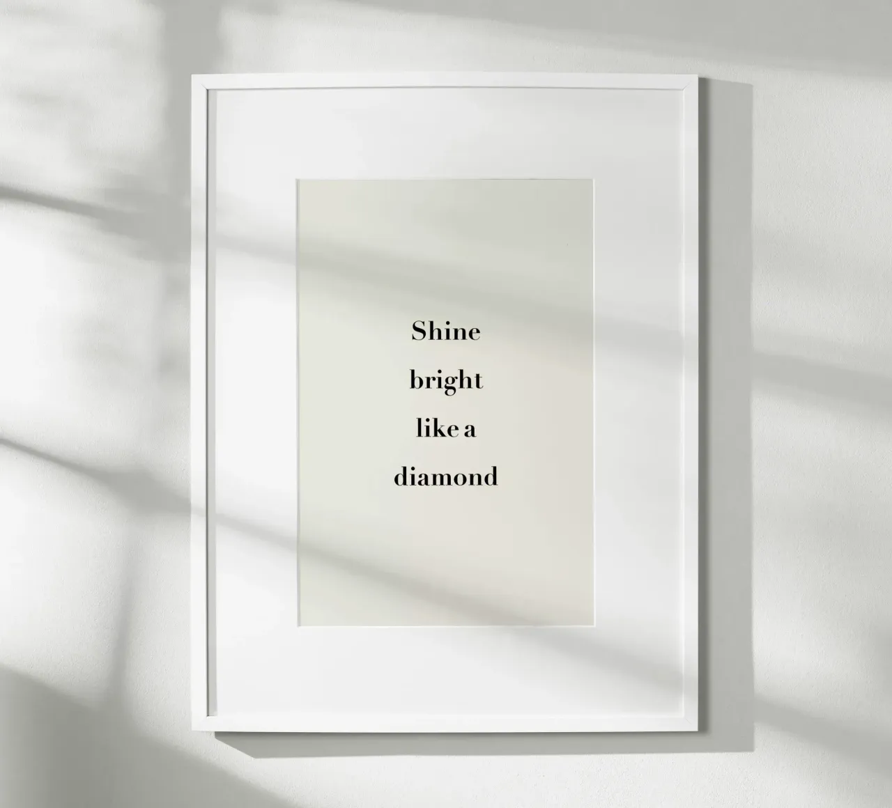 Shine Bright poster by Studio One