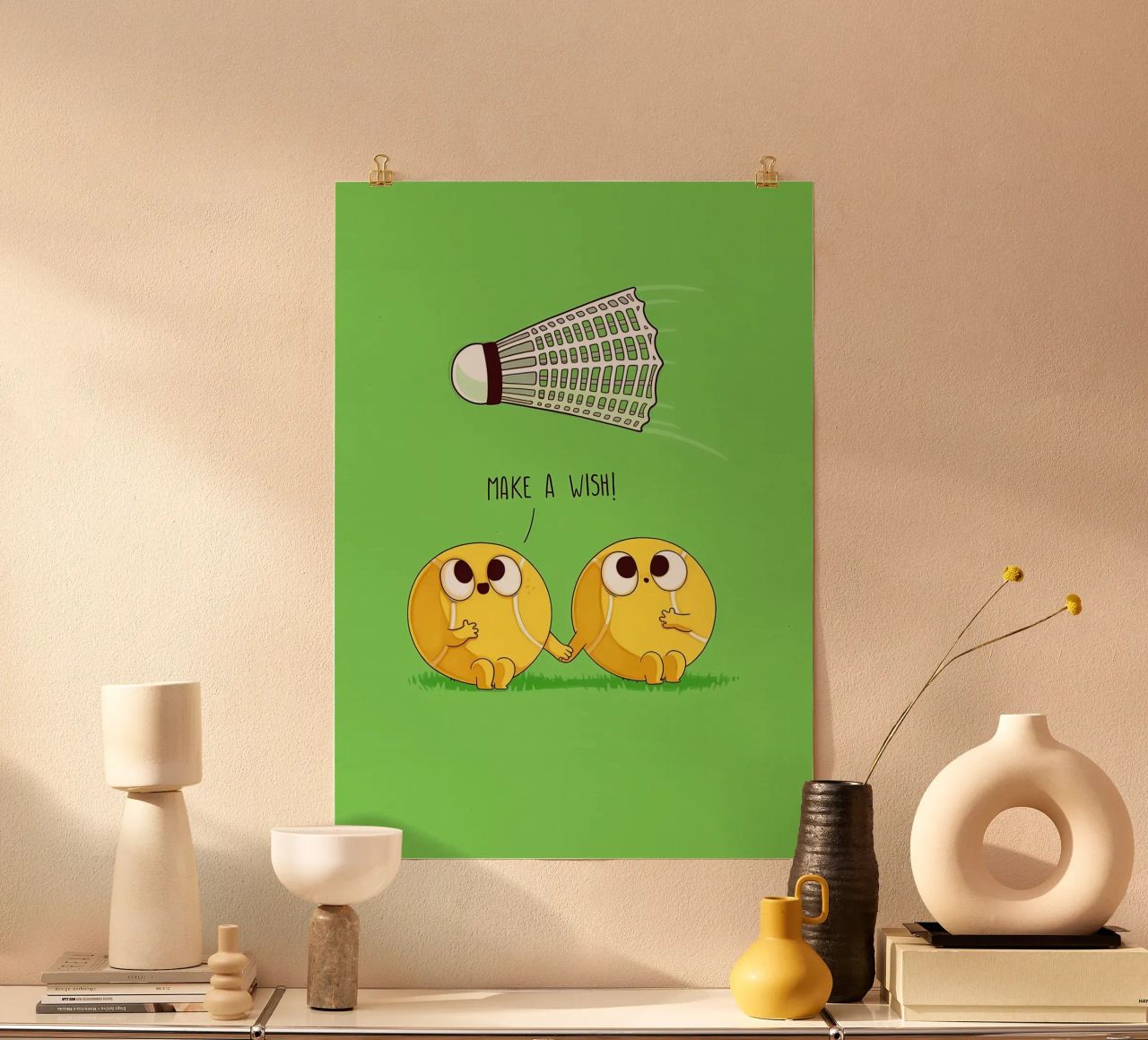 Ballsy Wish Poster von Desiyatnikov