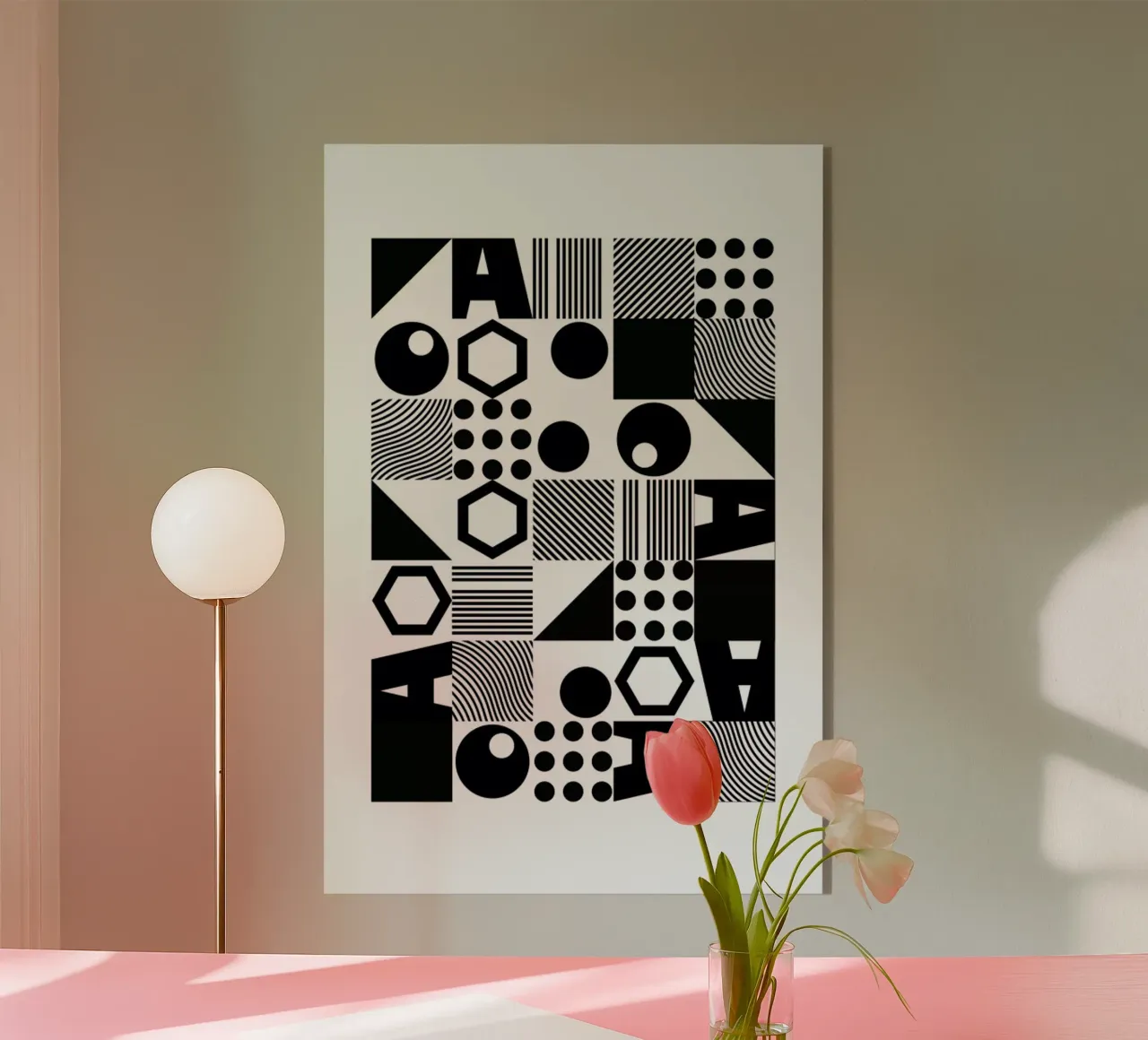 Geometric 2 plexiglass da Nordic Creators