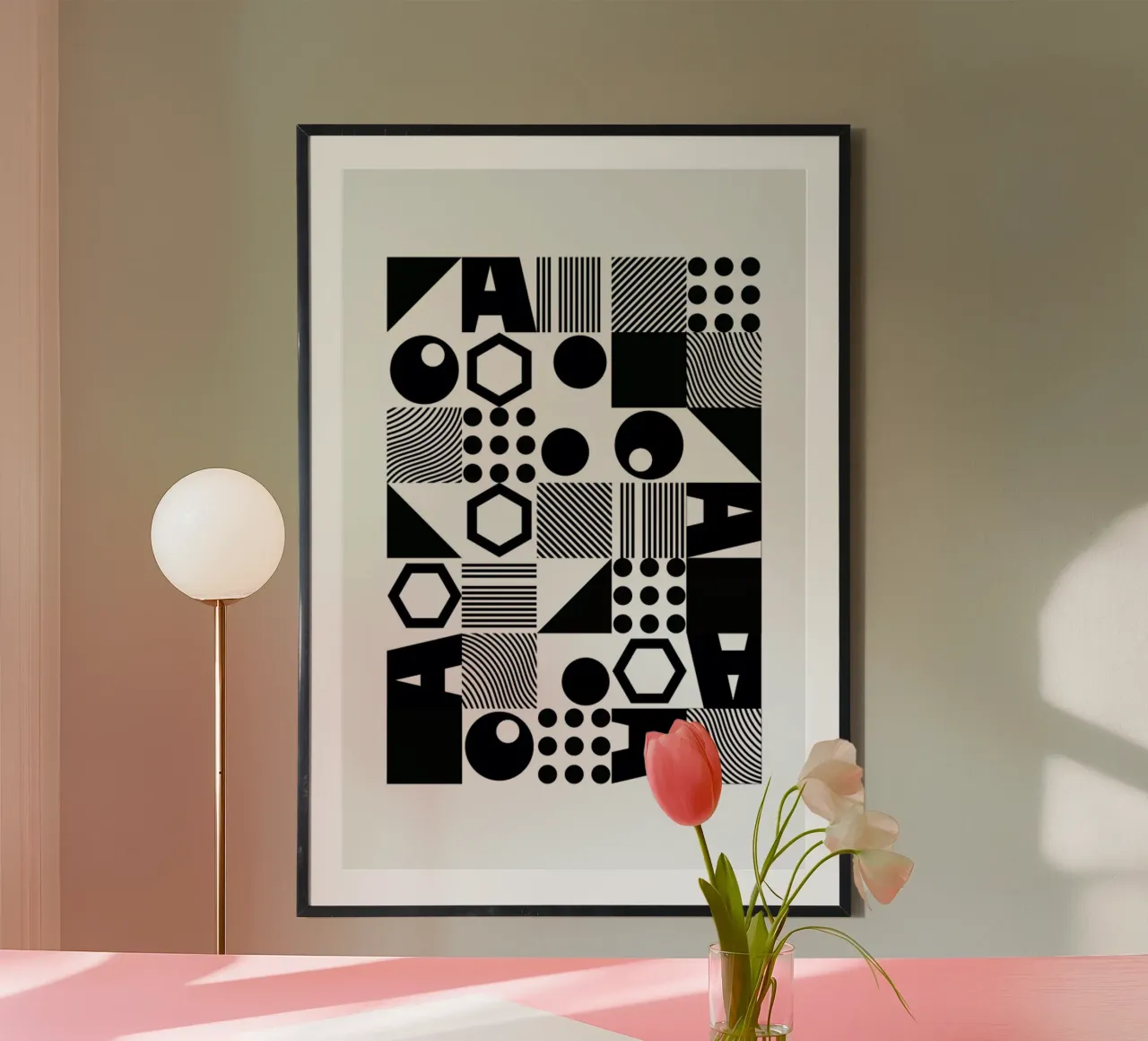 Geometric 2 poster da Nordic Creators