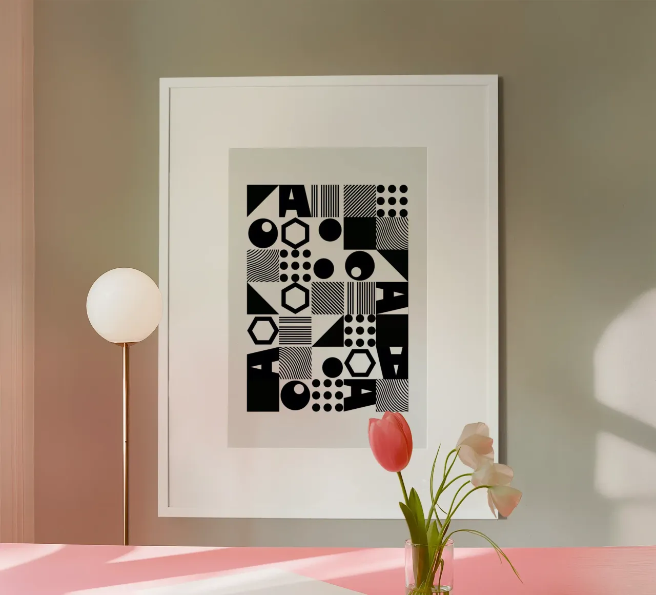 Geometric 2 poster da Nordic Creators