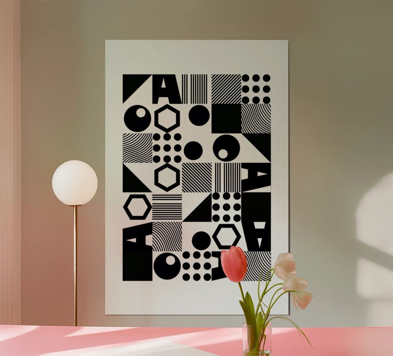 Geometric 2 Poster von Nordic Creators