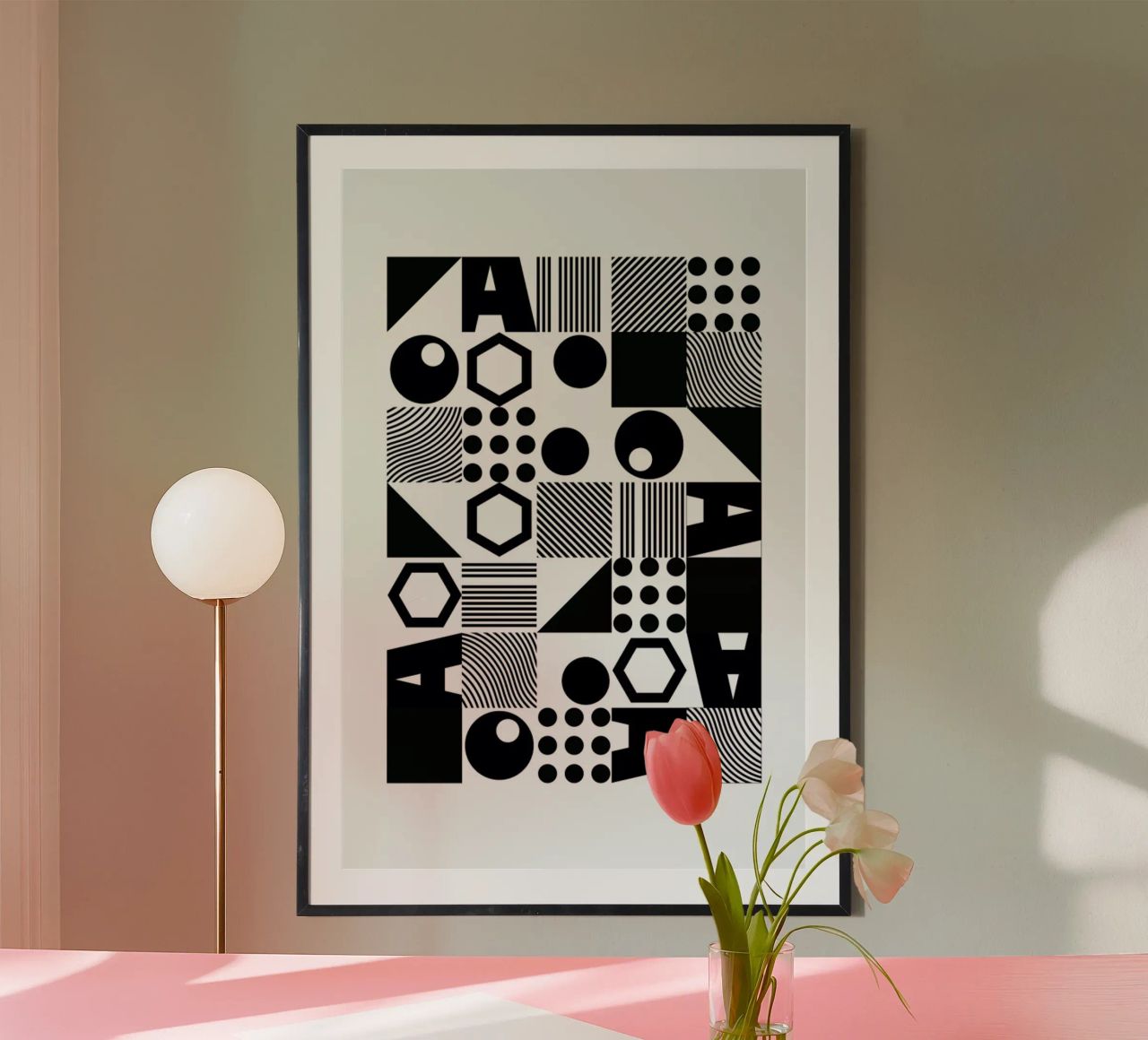 Geometric 2 Poster von Nordic Creators