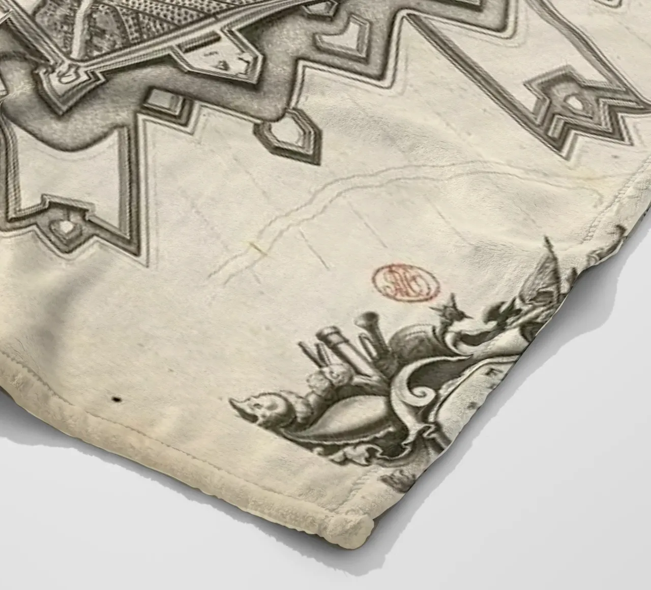 Breda, The Netherlands, 1652 coperta in pile da Artokoloro Quint Lox Ltd