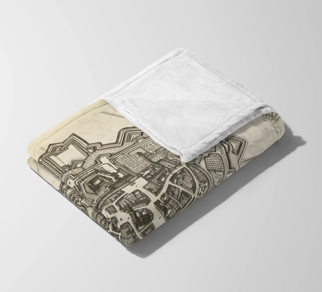 Breda, The Netherlands, 1652 coperta in pile da Artokoloro Quint Lox Ltd