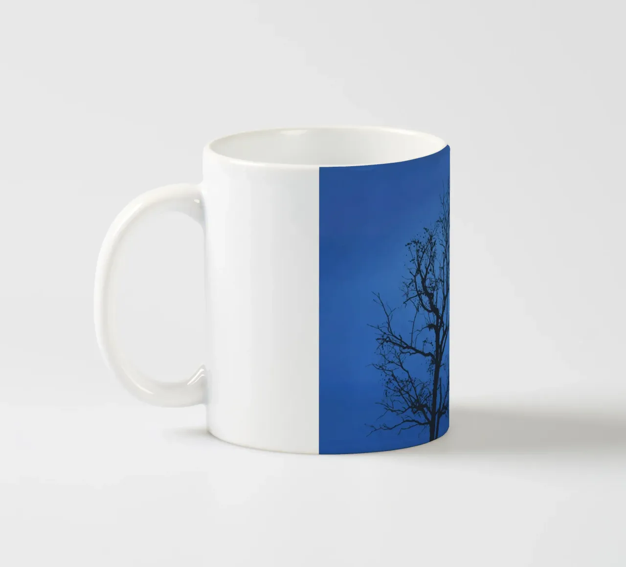 Blu notte di luna piena tazza in ceramica da Little Dean