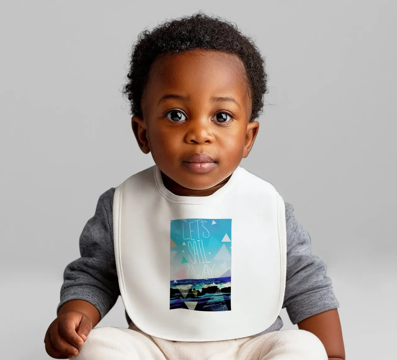 Let's Sail Away bavaglino da Leah Flores