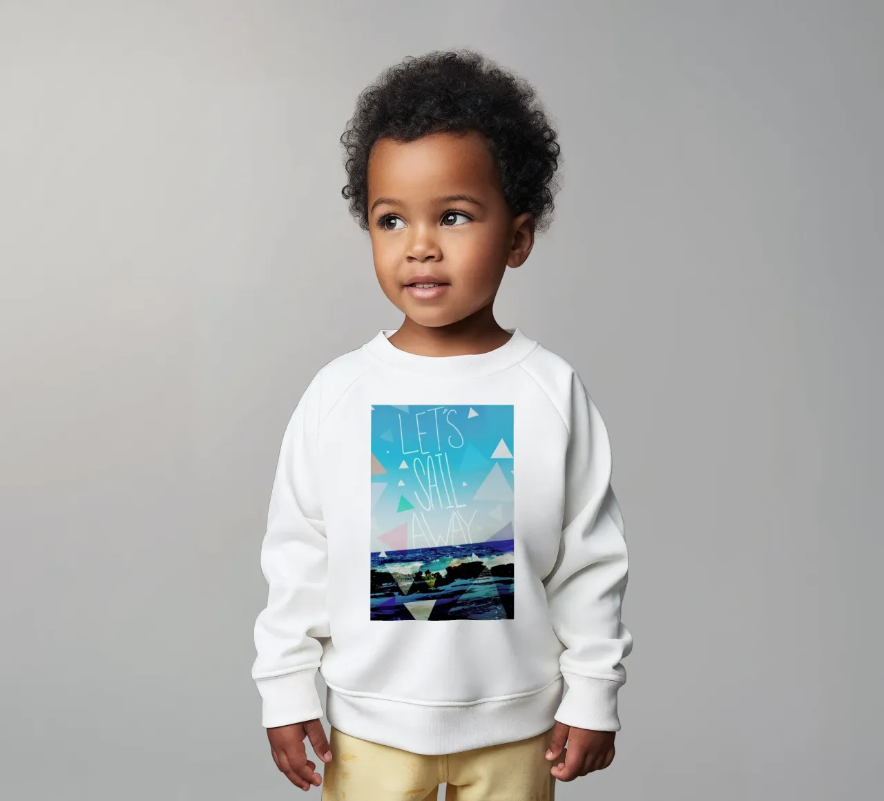 Let's Sail Away felpa neonato da Leah Flores