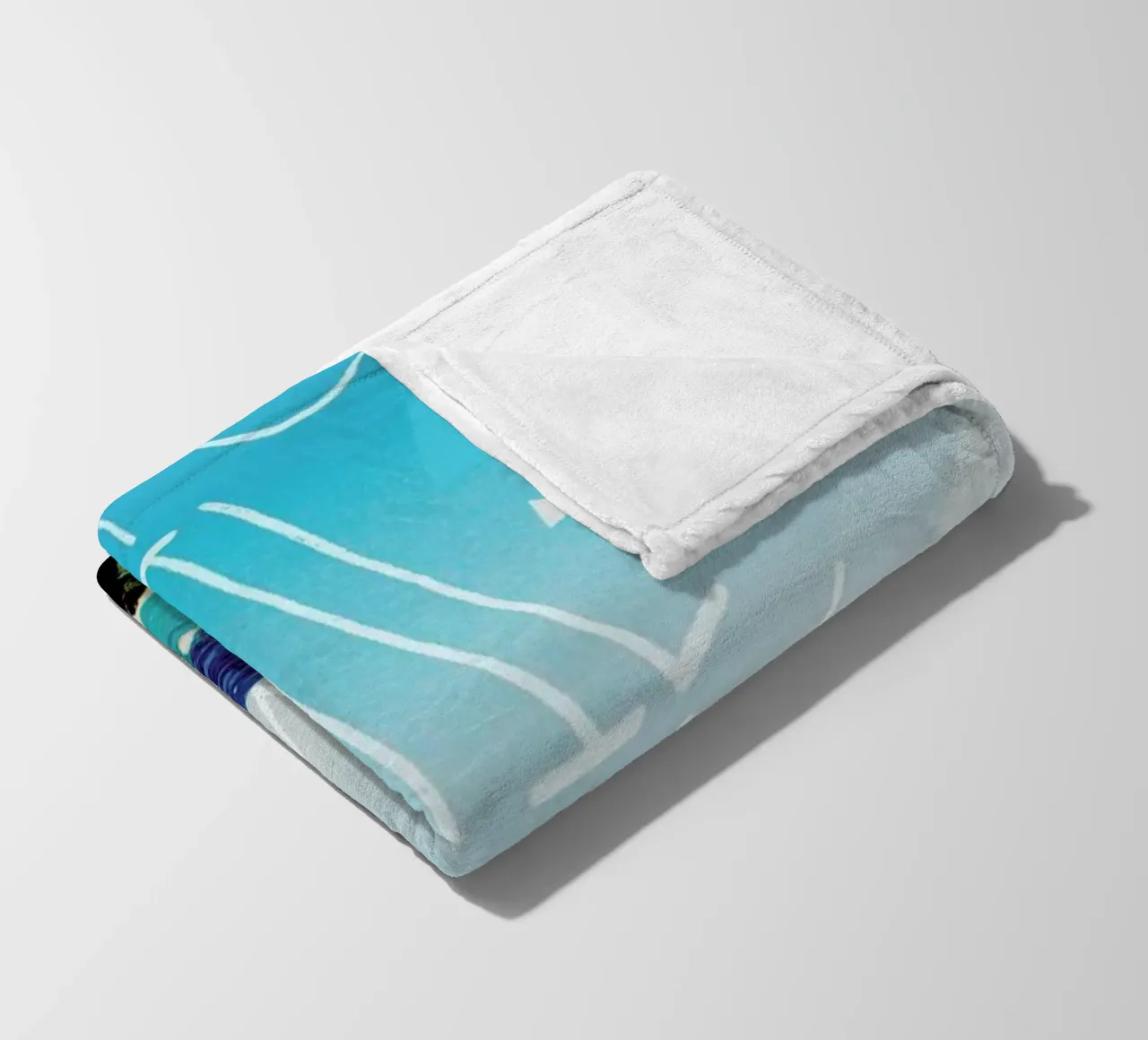 Let's Sail Away coperta in pile da Leah Flores