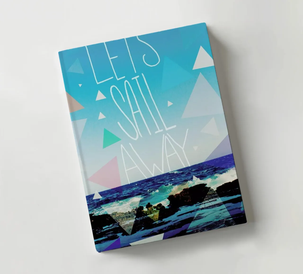 Let's Sail Away notebook by Leah Flores