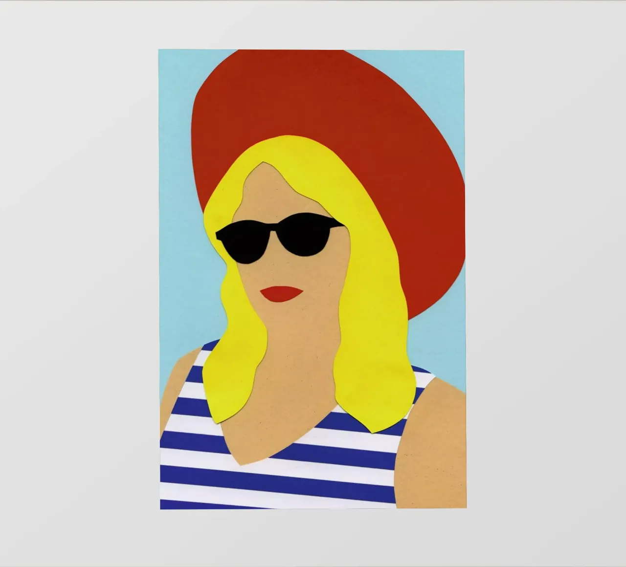 Portrait Of Marli telo in pvc da Rosi Feist