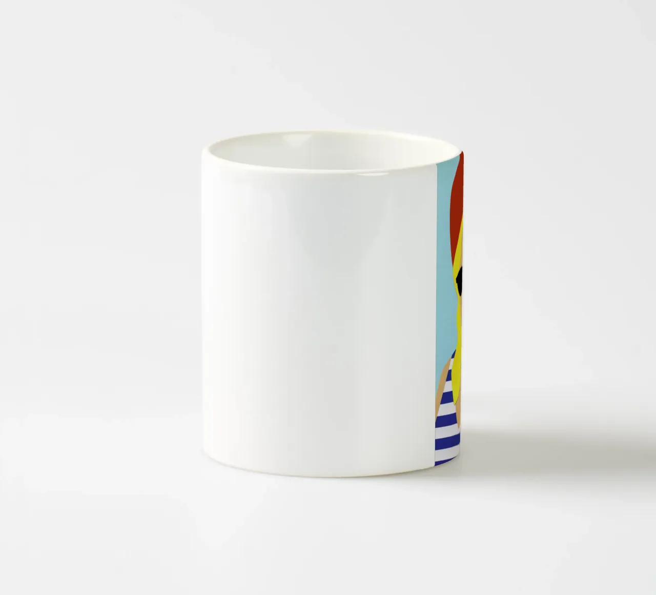 Portrait Of Marli tazza in ceramica da Rosi Feist