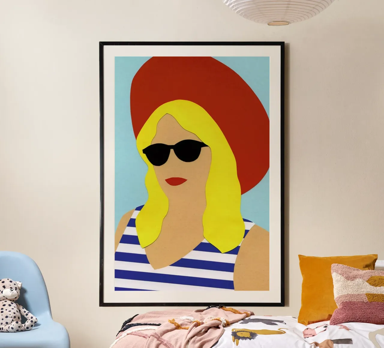 Portrait Of Marli hahnemühle by Rosi Feist