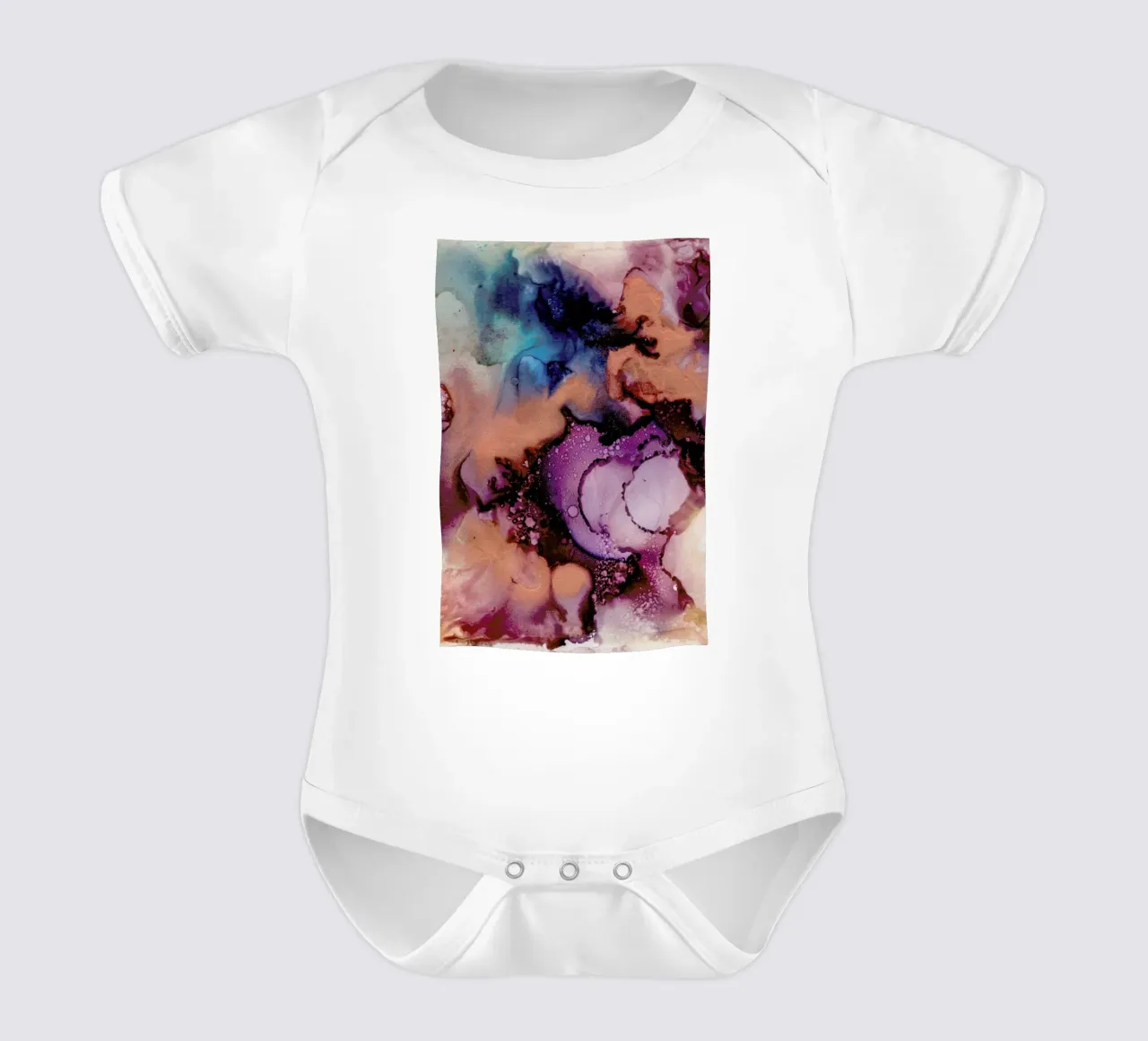 Ink No. 03 body neonato maniche corte da Froilein Juno