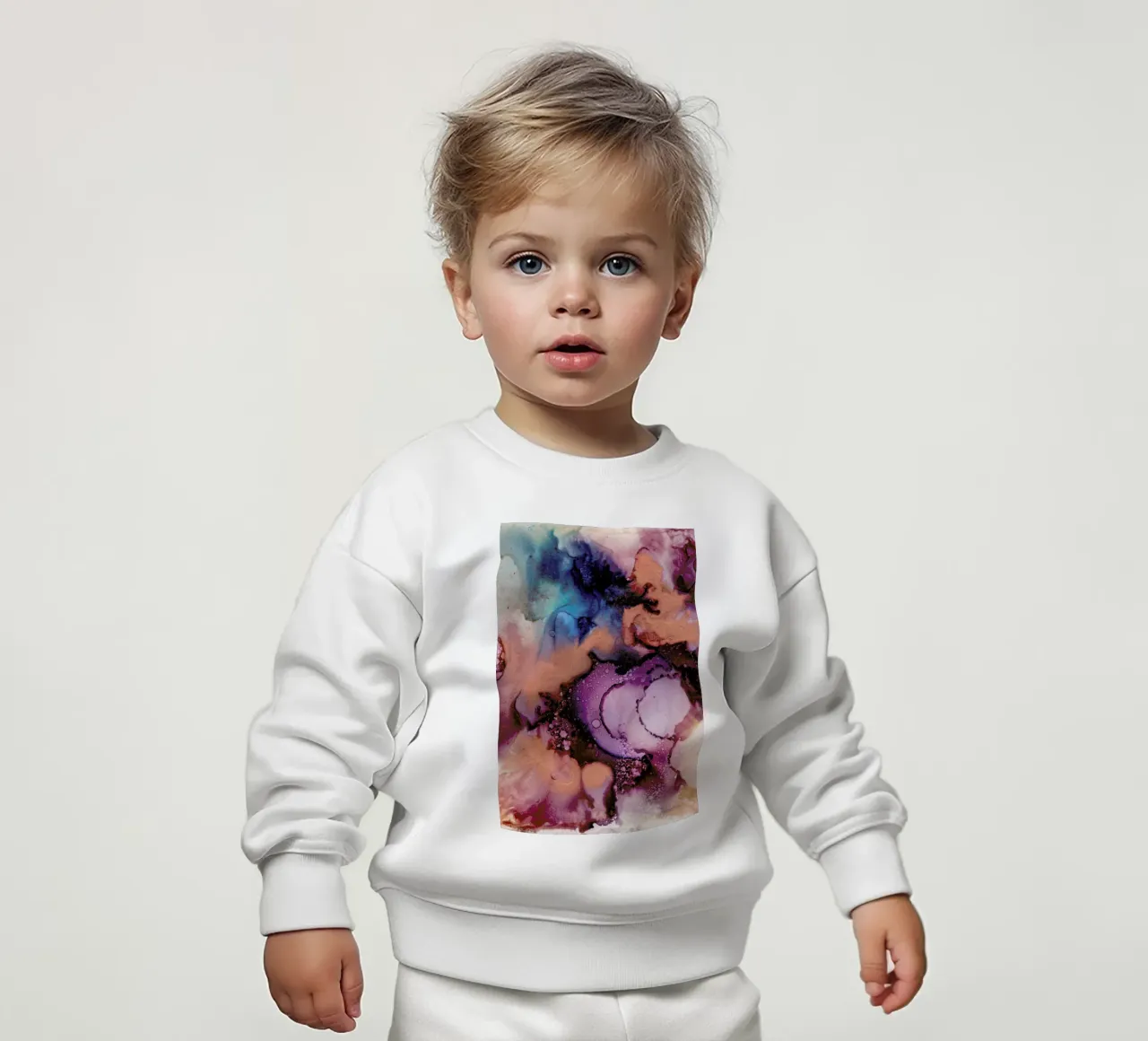 Ink No. 03 felpa neonato da Froilein Juno