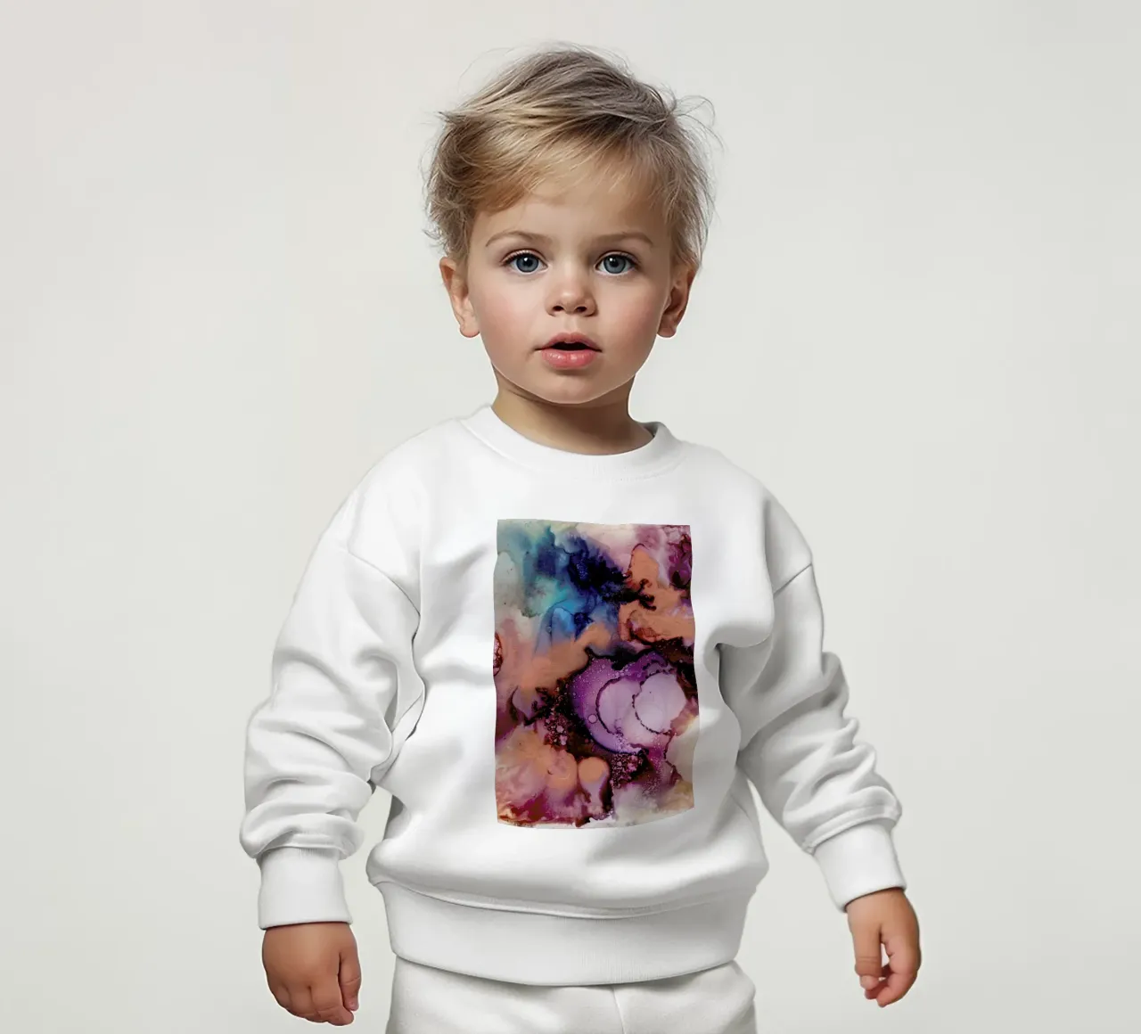 Ink No. 03 baby sweatshirt van Froilein Juno