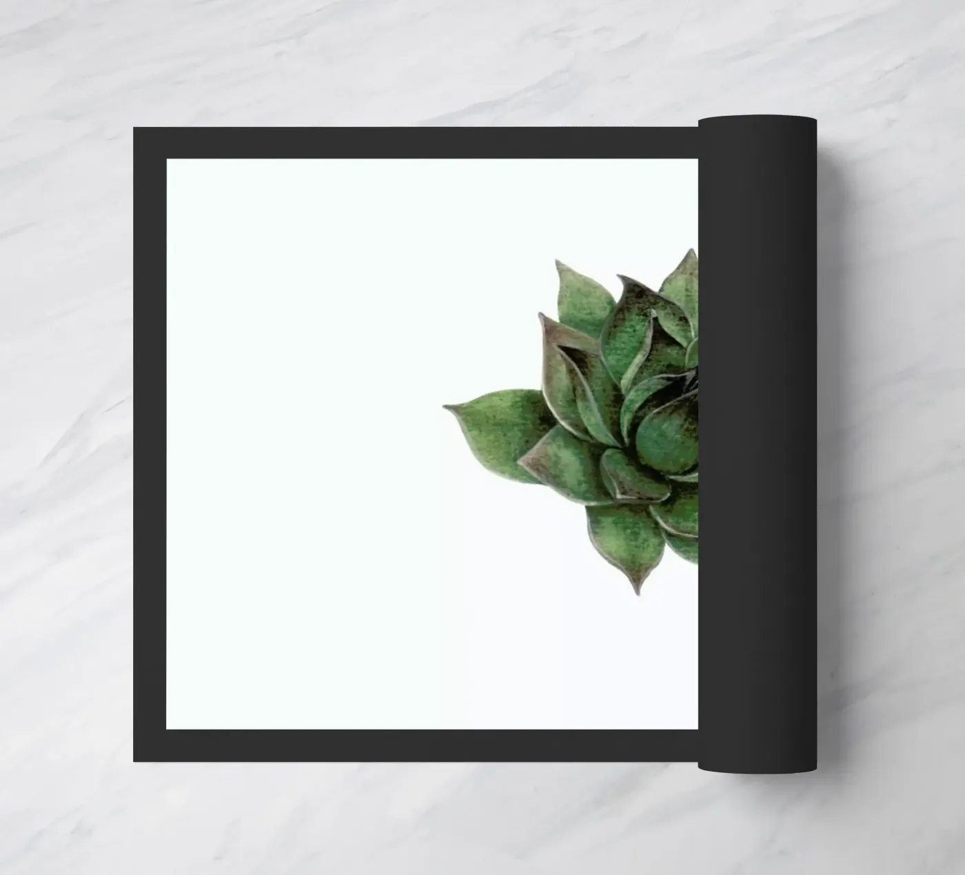 Succulent 2 deurmat van Maria Vdovichenko