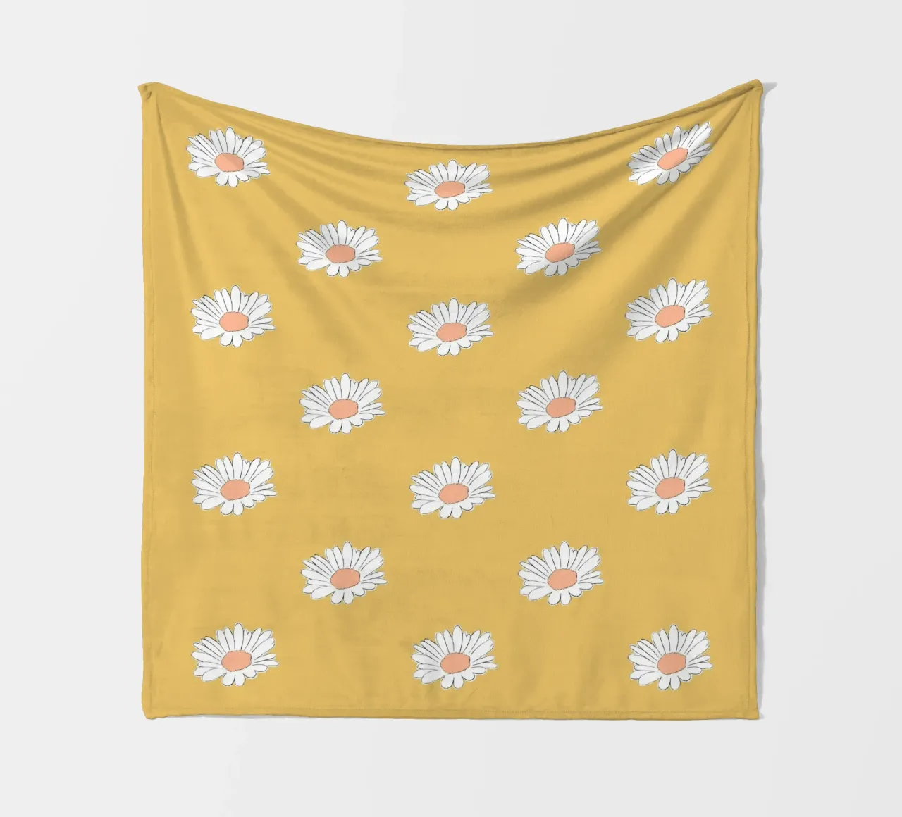 Margeriten pastell gelb coperta in pile da BAINAI