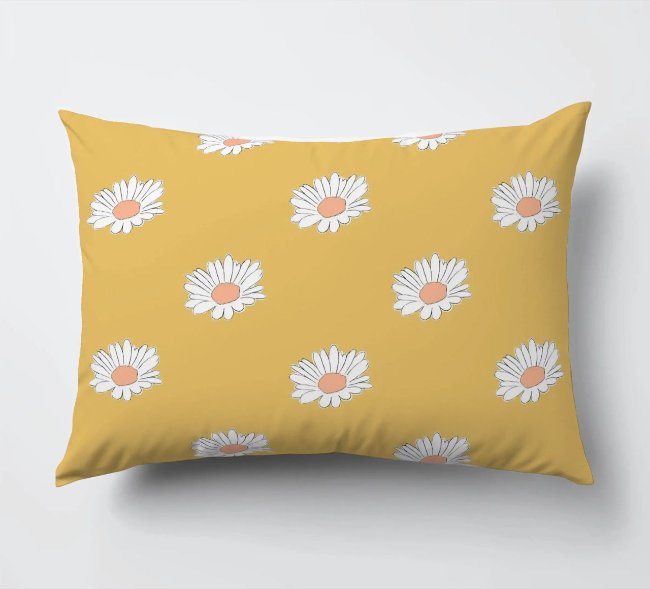 Margeriten pastell gelb cuscino da BAINAI