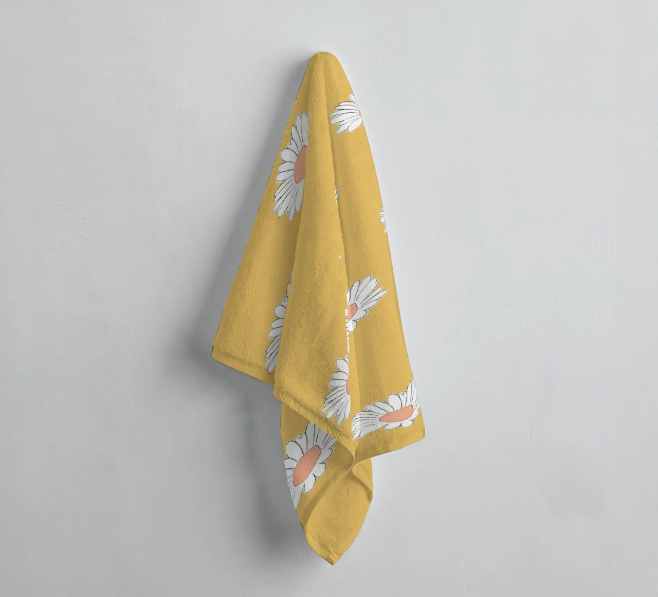 Margeriten pastell gelb asciugamano da bagno da BAINAI