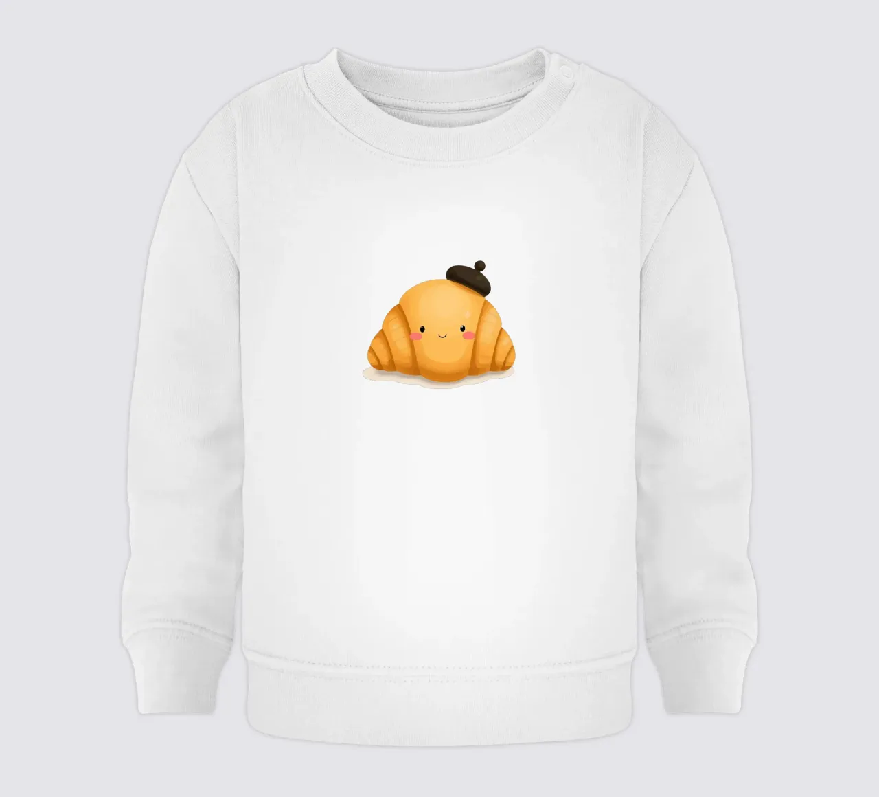 Frenchie Fluff felpa neonato da KidzStudio