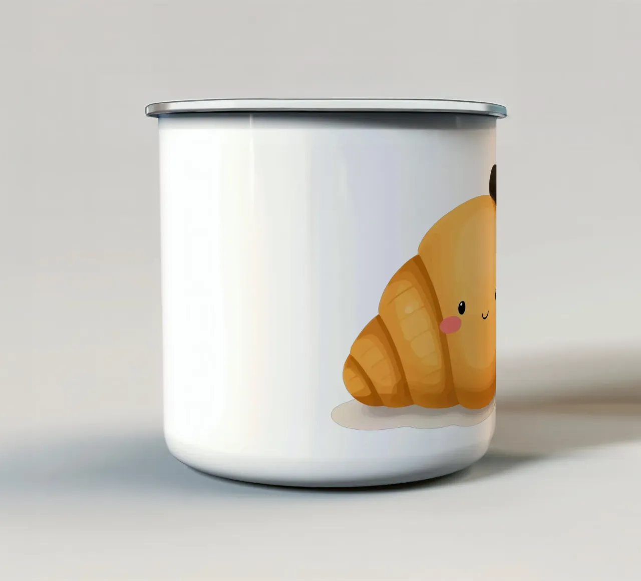Frenchie Fluff tazza in smalto da KidzStudio