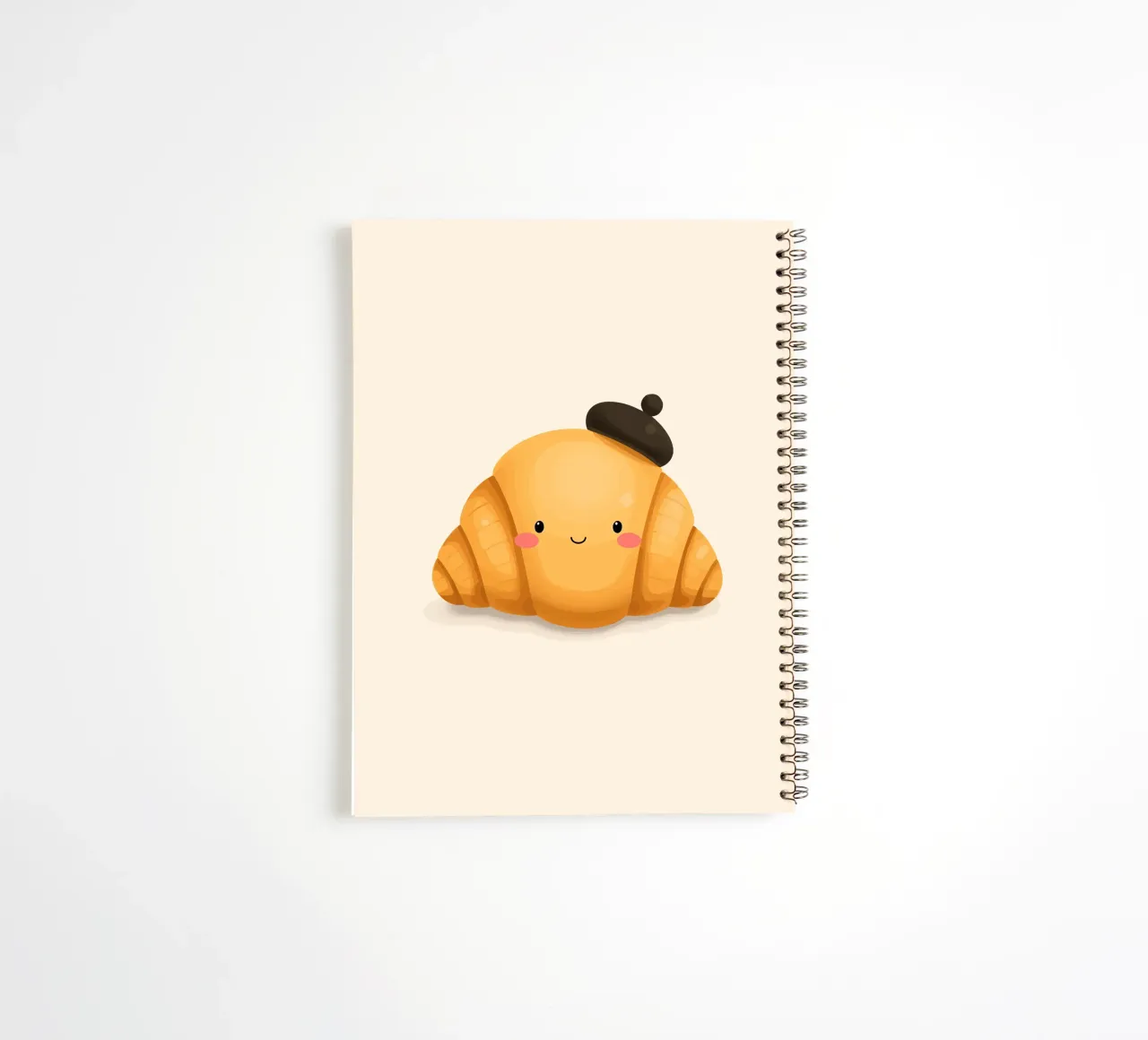 Frenchie Fluff spiral notebook by KidzStudio