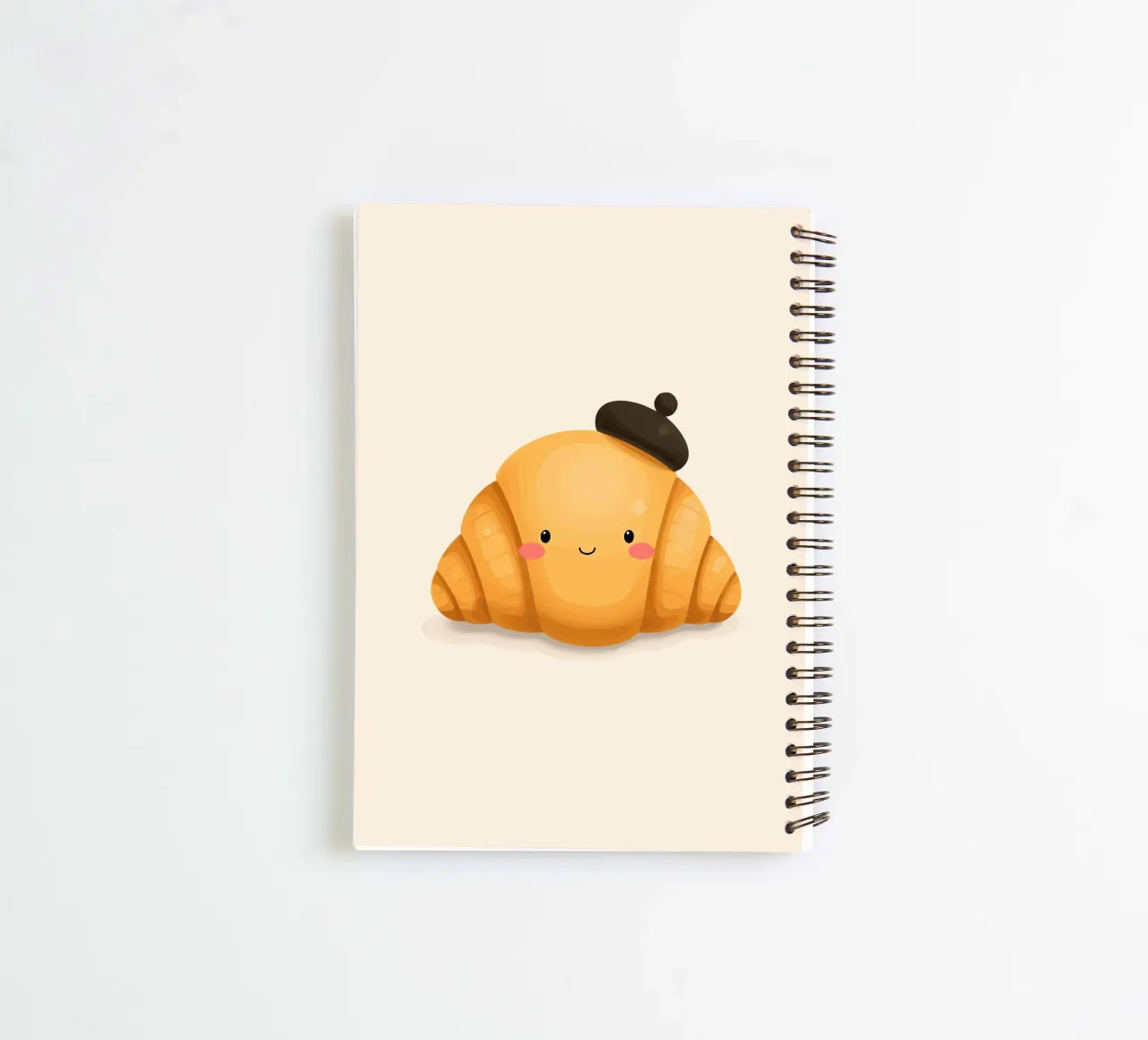 Frenchie Fluff spiral notebook by KidzStudio