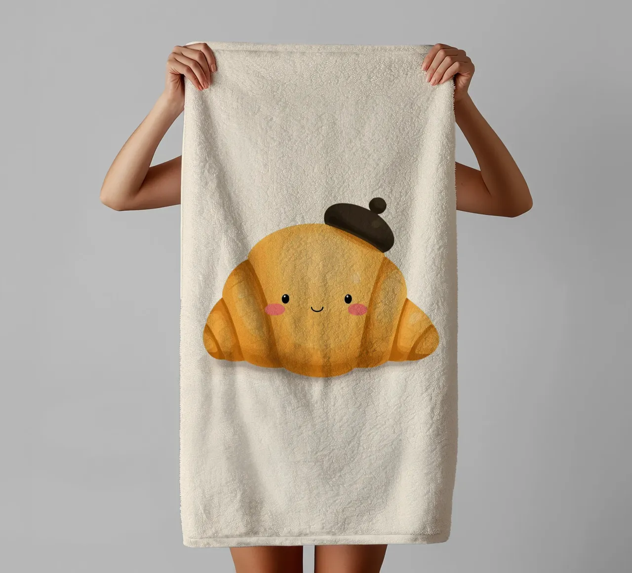 Frenchie Fluff asciugamano da bagno da KidzStudio