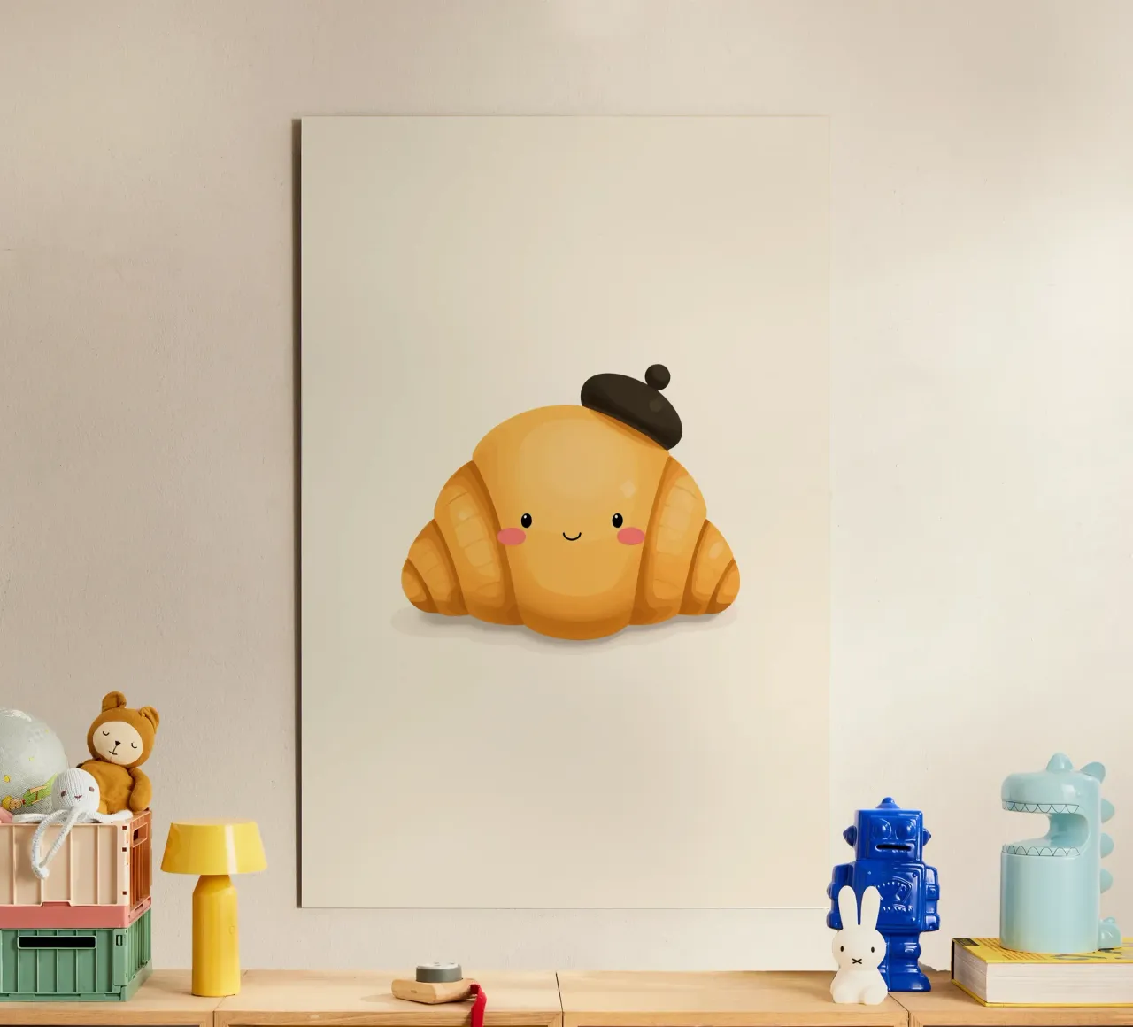 Frenchie Fluff alluminio dibond da KidzStudio