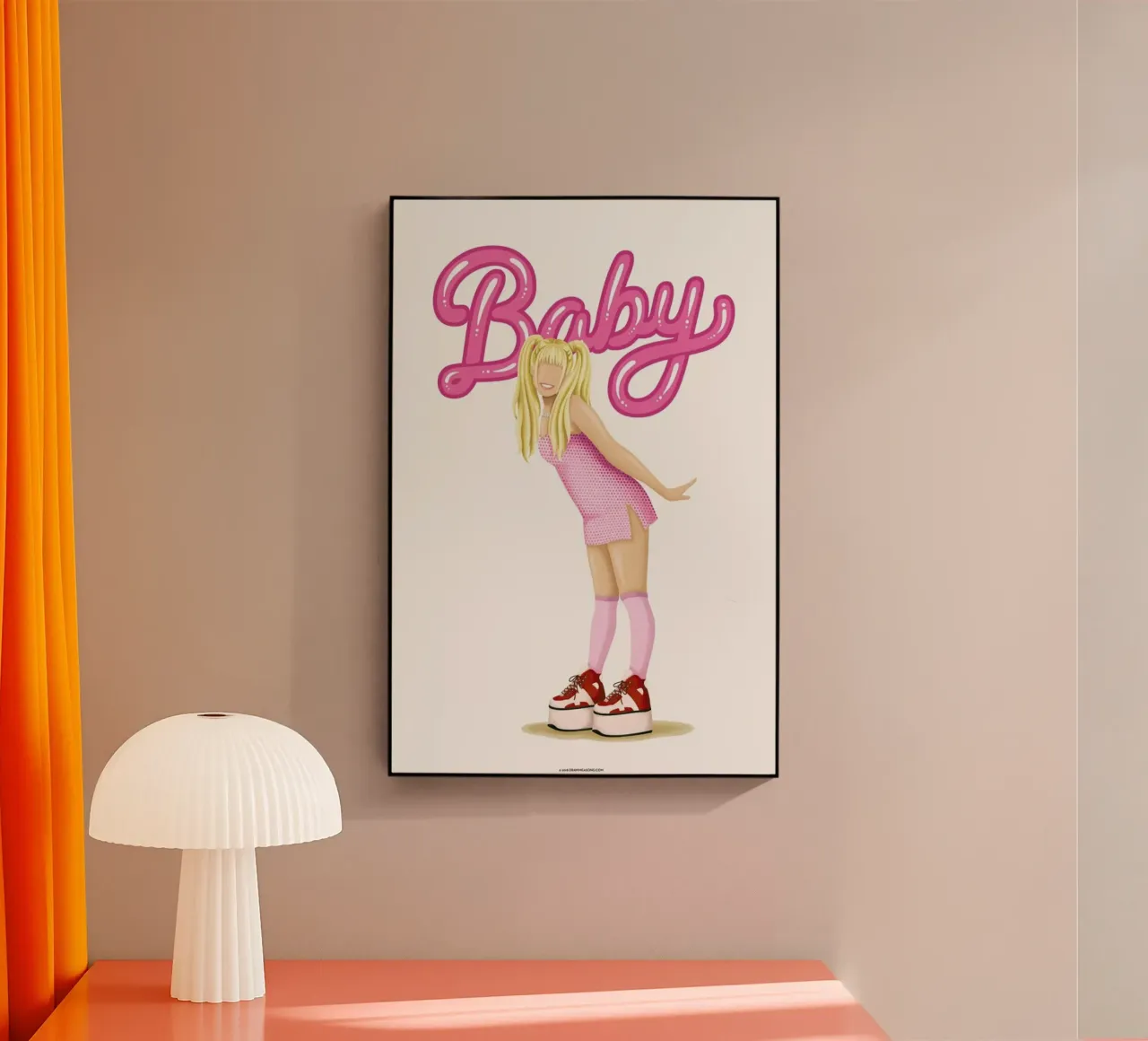 Baby plexiglass da Nour Tohme