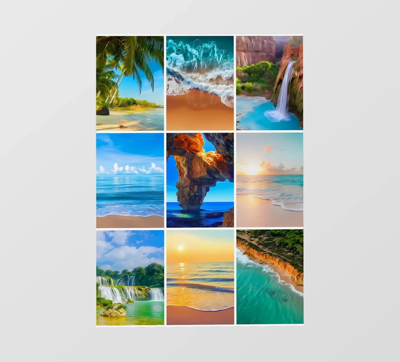 Paradise Collage photo wallpaper by Renesme